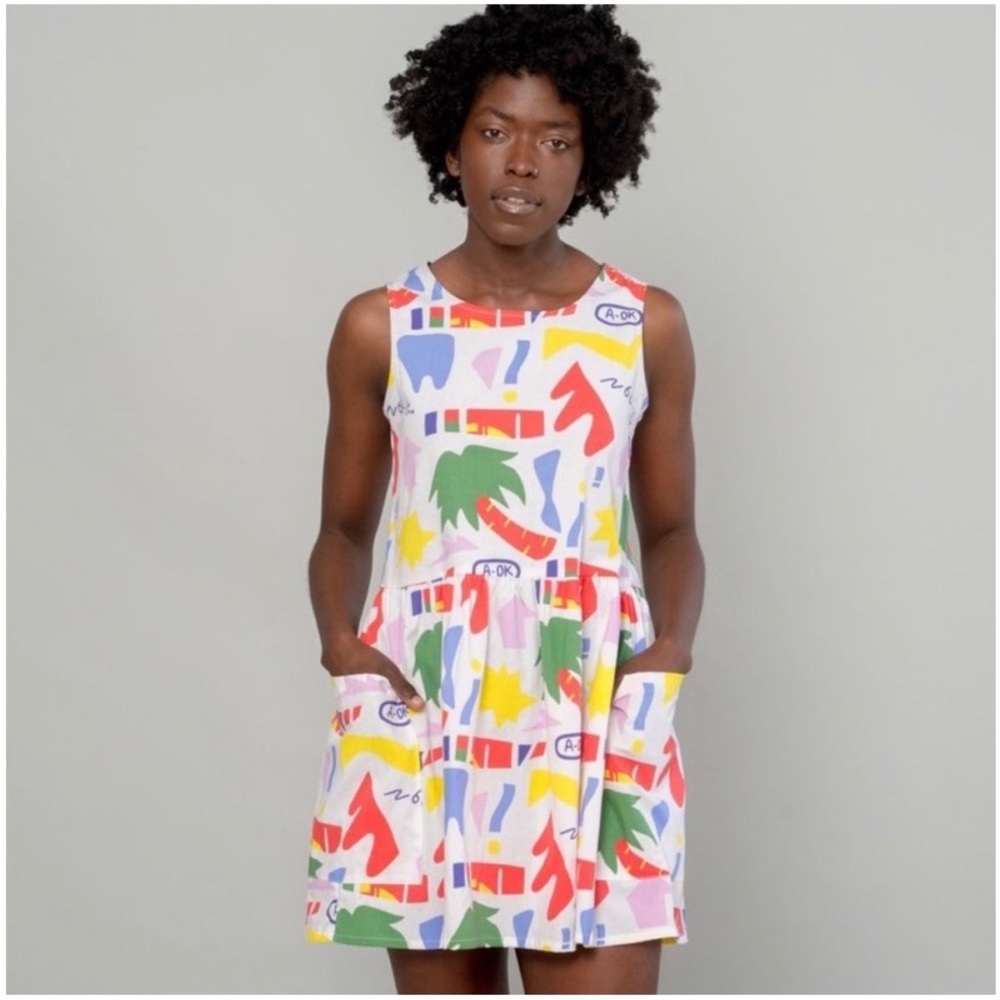 Nooworks A-OK Big Pocket Dress Size Medium